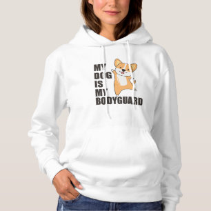 Sudadera Mi Perro Es Mi Guardaespaldas Perros Corgi Cute An