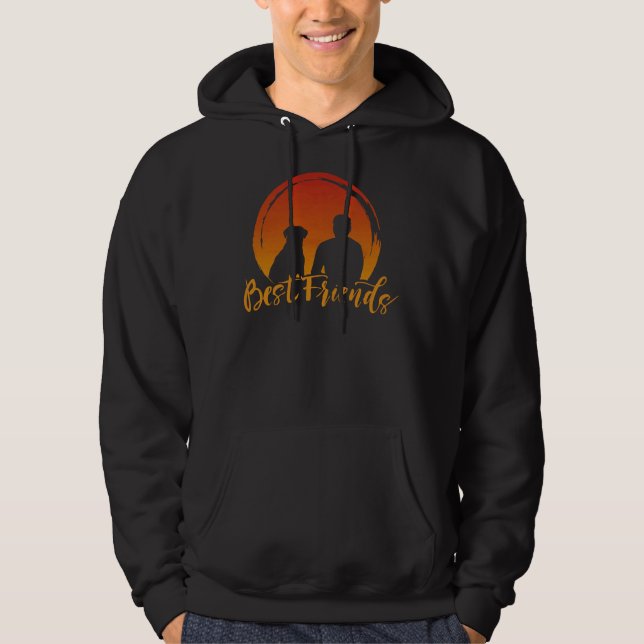 Sudadera Mi Perro Labrador Y Yo Somos Los Mejores Amigos (Anverso)