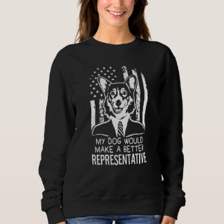 Sudadera Mi Perro Mejor Representante Elección Corgi