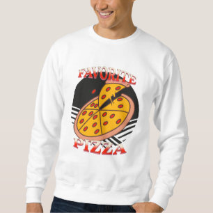 Sudadera Mi pizza favorita, regalo elegante de papá fresco