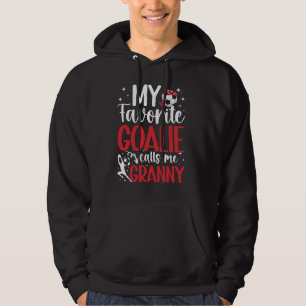 Sudadera Mi portero de fútbol favorito, Granny Soccer Goalk
