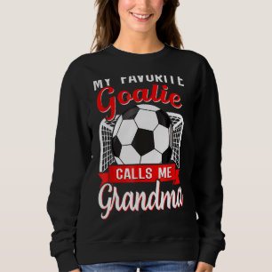 Sudadera Mi portero favorito me llama jugador de fútbol de