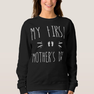 Sudadera Mi primer hijo de la madre, el día de la madre, co