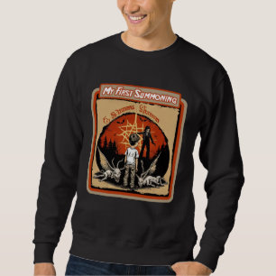 Sudadera Mi primer horror de invocación Asusta con algún es