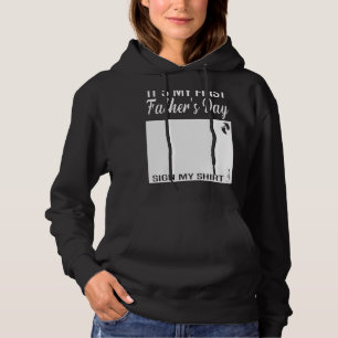 Sudadera Mi primer padre en el Día del Rótulo 2022 mi prime