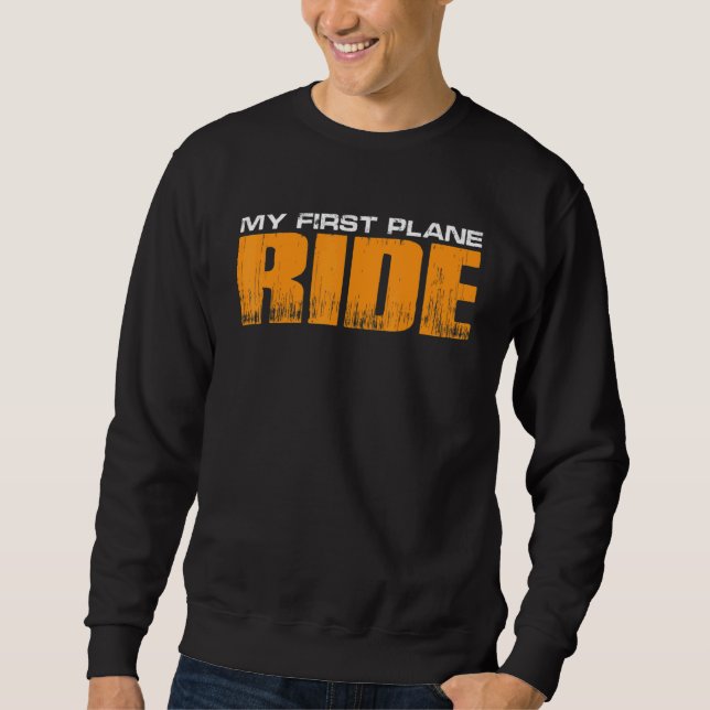 Sudadera Mi primer vuelo      (Anverso)