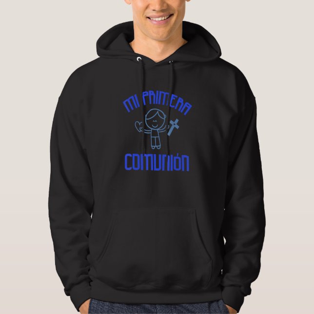 Sudadera Mi Primera Comunión Primera Comunión Cruzada Relig (Anverso)