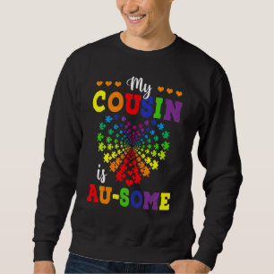 Sudadera Mi Primo Está A La Altura Del Autismo 1