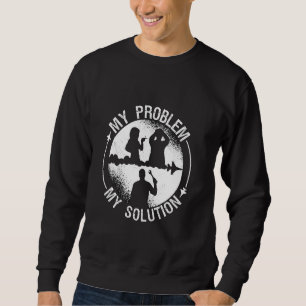 Sudadera Mi problema, mi avión de papá papá papá