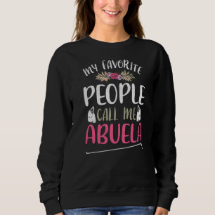 Sudadera Mi pueblo favorito me llama Día de la Madre Abuela