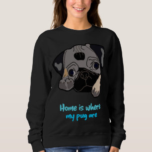 Sudadera Mi pug es la camiseta clásica 56.