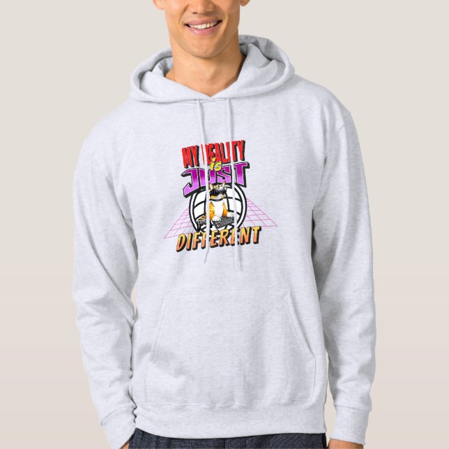 SUDADERA ¡MI REALIDAD ES SÓLO DIFERENTE! (Anverso)