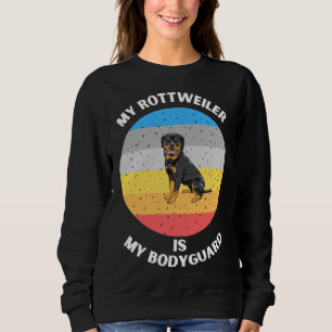 Sudadera Mi Rottweiler Es Mi Guardaespaldas