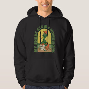 Sudadera Mi serpiente se comió mi tarea Serpiente