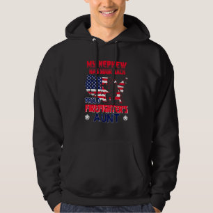 Sudadera Mi sobrino tiene a tus antagonistas bomberos orgul