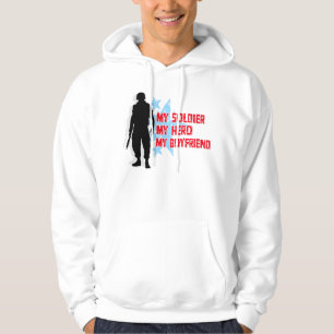 Sudadera Mi soldado, mi héroe, mi novio