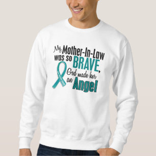 Sudadera Mi suegra es un cáncer ovárico del ángel 1