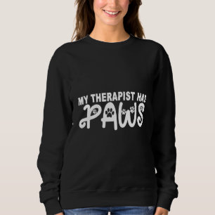 Sudadera Mi terapeuta tiene patas