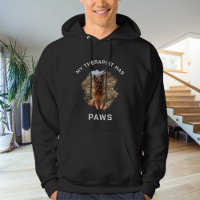 Mi terapeuta tiene una foto de perro con patas neg