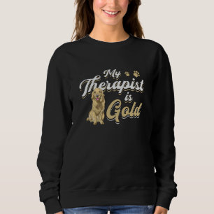 Sudadera Mi Terapia Es Gracioso El Perro Que Recupera El Or