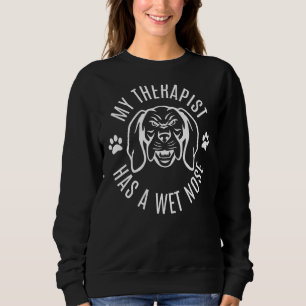Sudadera Mi Terapista Tiene Un Dueño De Perro De Nariz Húme