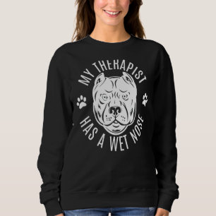 Sudadera Mi Terapista Tiene Un Dueño De Perro De Nariz Húme