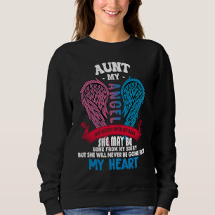 Sudadera Mi Tía Mi Ángel Ella Nunca Dejará De Estar En Mi C