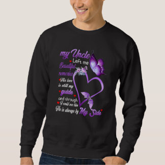 Sudadera Mi tío me dejó hermosos recuerdos Él siempre está