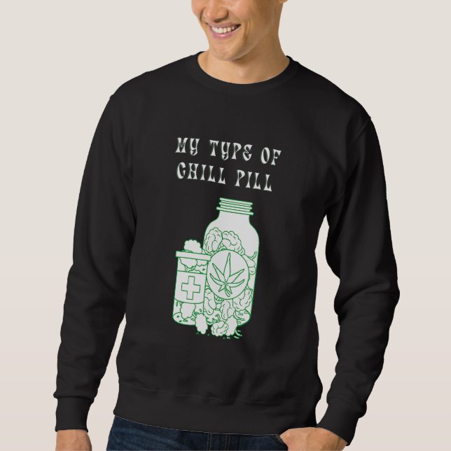 Sudadera Mi Tipo De Píldora (Anverso)