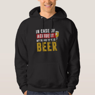 Sudadera Mi tipo de sangre es cerveza