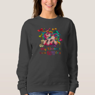 Sudadera Mi Unicornio Es Un Poco Bow Crazy Sweatshirt