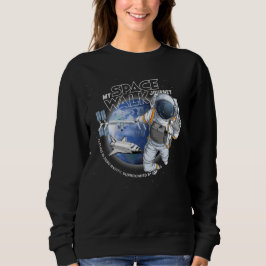 Sudadera Mi viaje en caminata espacial (Modo oscuro) | Muje