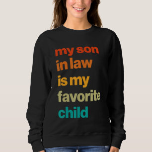Sudadera Mi yerno es mi hijo favorito Suegra M
