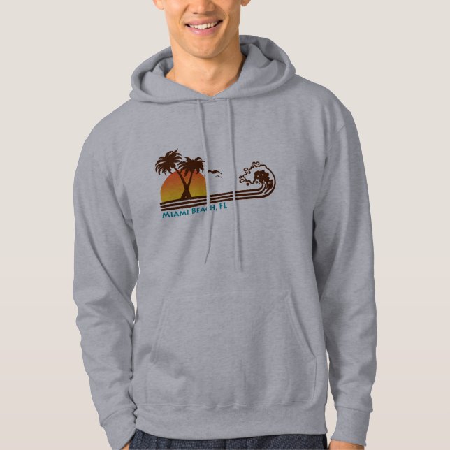 Sudadera Miami Beach (Anverso)