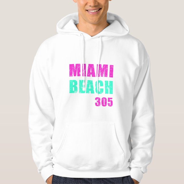 Sudadera Miami Beach 305 (Anverso)