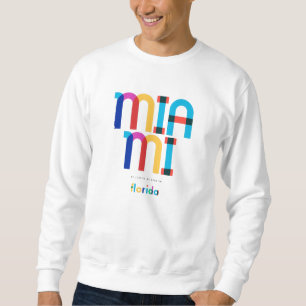 Sudadera Miami Florida Mid Century, Pop Art,