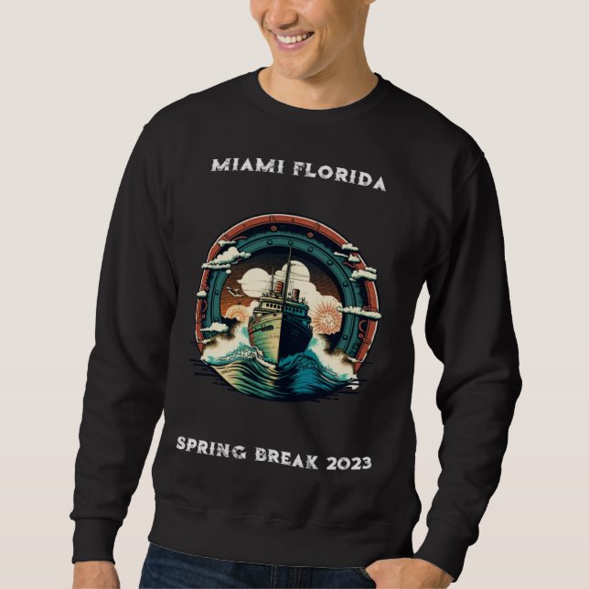 Sudadera Miami Florida Spring Break 2023 (Anverso)