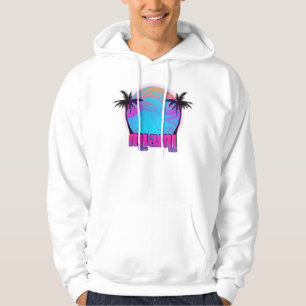 Sudadera Miami Sun, Sand, Palm Trees and Vibrant Tones