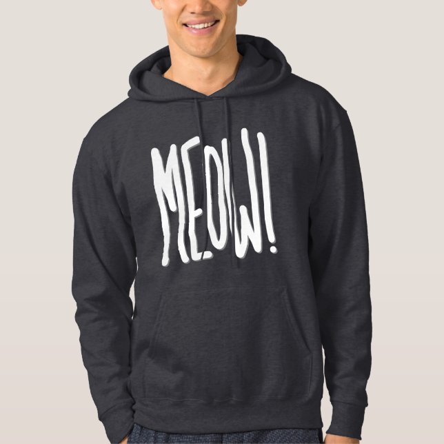 Sudadera ¡Miau! (Anverso)