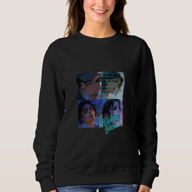 Sudadera Michael Jackson_Mamoru Hosoda_Makoto Shinkai_Ghibl (Anverso)