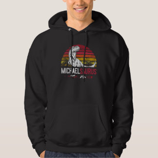 Sudadera Michael Saurus Funny Personalizado Dinosaur T Rex