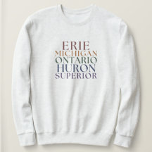 Michigan Great Lakes Pullover Sweatshirt