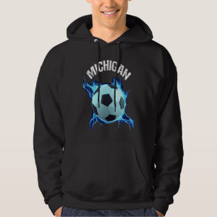 Sudadera Michigan Soccer Retro