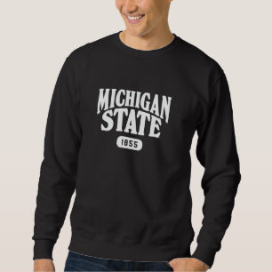 Sudadera Michigan State MSU Espartanos Escuela establecida