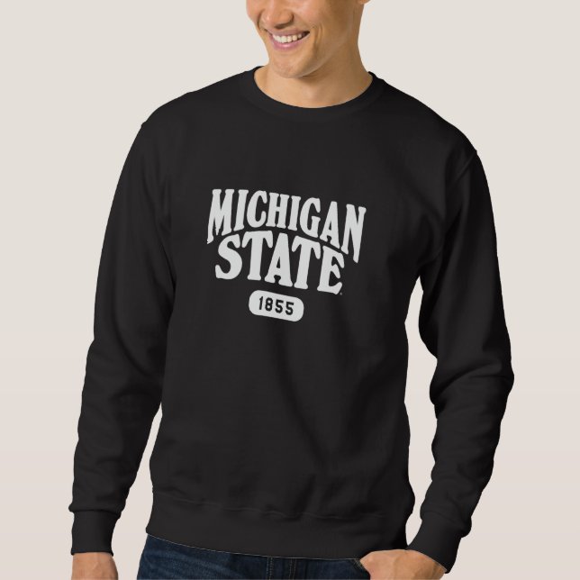 Sudadera Michigan State MSU Spartans Established School (Anverso)
