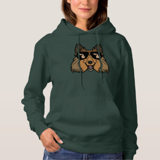 Sudadera Michigan Tema Hoodie Shetland Sheepdog Sheltie