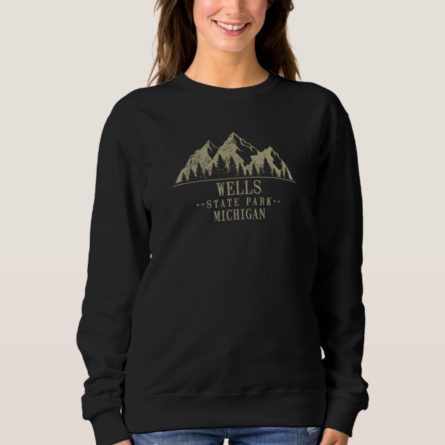 Sudadera Michigan Wells State Park (Anverso)