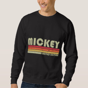 Sudadera MICKEY Name Personalized Retro Vintage 80s 90s Bir