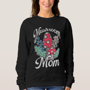 Sudadera Micología Forrajeo Hongos Cazadora de Setas Mamá S