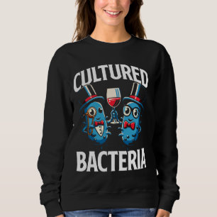 Sudadera Microbiología bacteriológica Biología Ciencia Punn